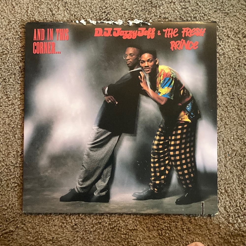 And in this corner… D.J Jazzy Jeff and The Fresh Prince vinyl